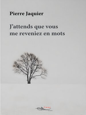 cover image of J'attends que vous me reveniez en mots